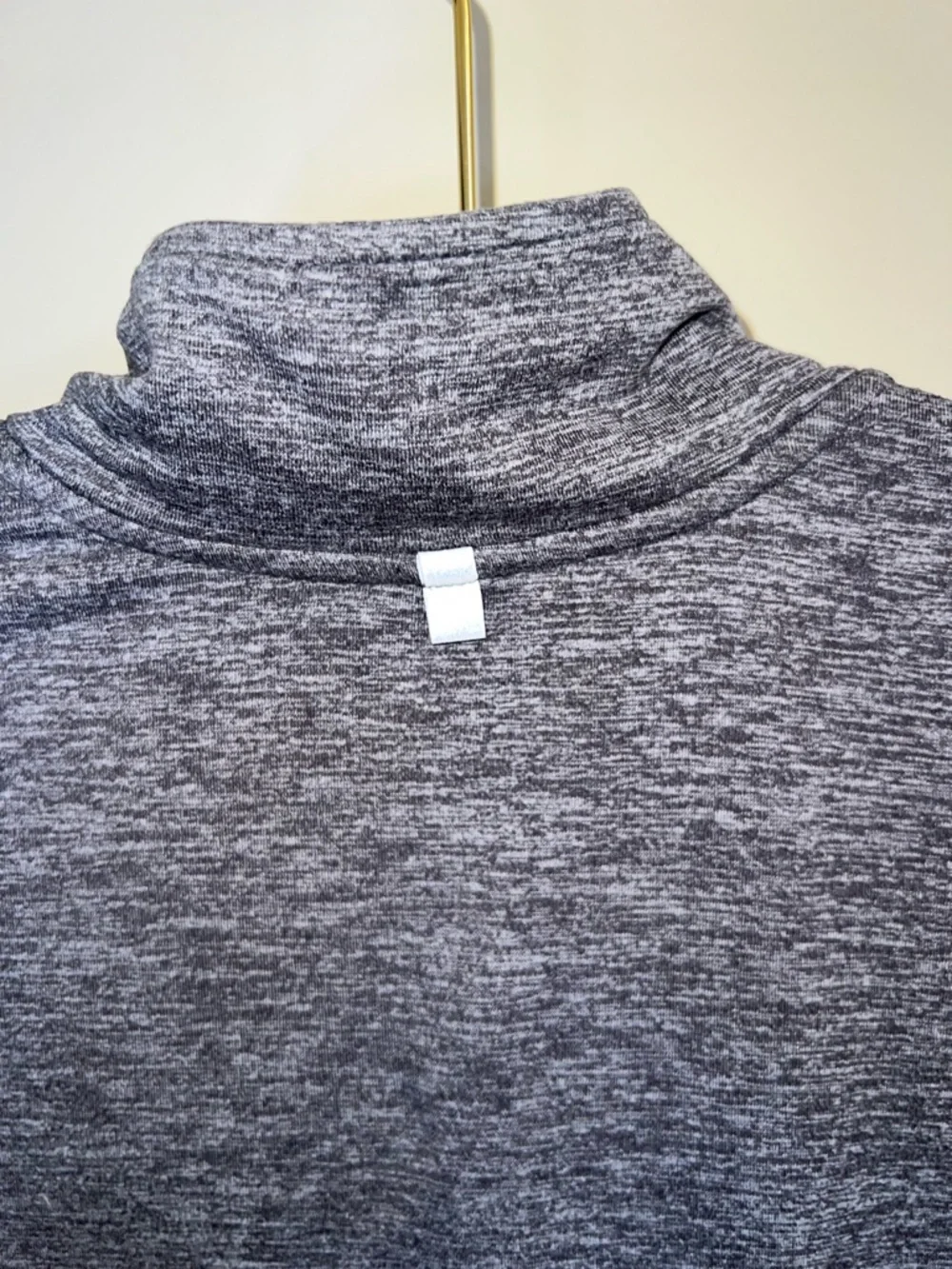 Nike Dri-Fit Running 1/4 Zip Pullover‎ Thumbholes Gray Women’s Size S